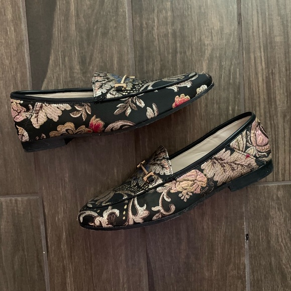 Sam Edelman Shoes - Sam Edelman Lior Loafers Metallic Jacquard Sz 8.5